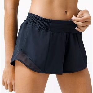 Lululemon Hotty Hot Short II 2.5” in True Navy